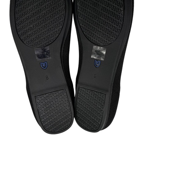 Rothy's Round Flat Bailarina in‎ Black Women's Size 8 - Picture 8 of 8